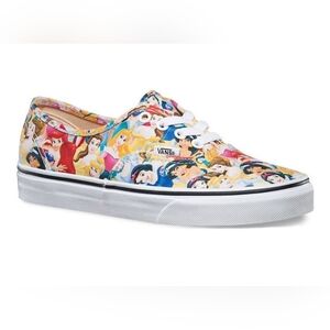 Van's Limited Edition Authentic Disney Princess Low Top Sneakers, Unisex, 9.5